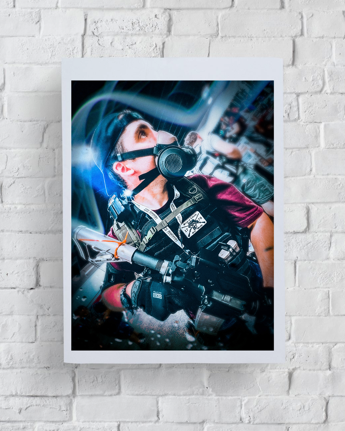 Ghost Recon Soldier Cosplayer (Canvas)