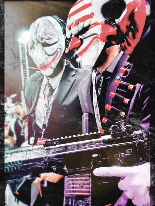 Payday 2 Cosplayer (Canvas)
