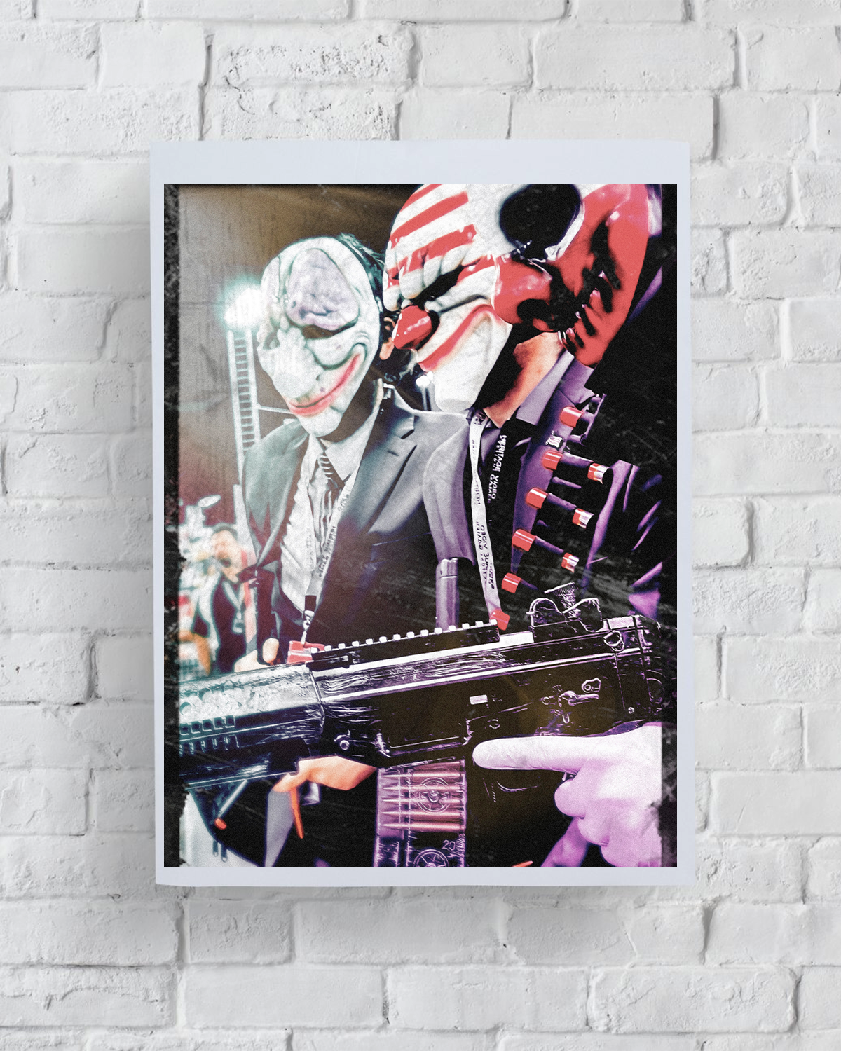Payday 2 Cosplayer (Canvas)