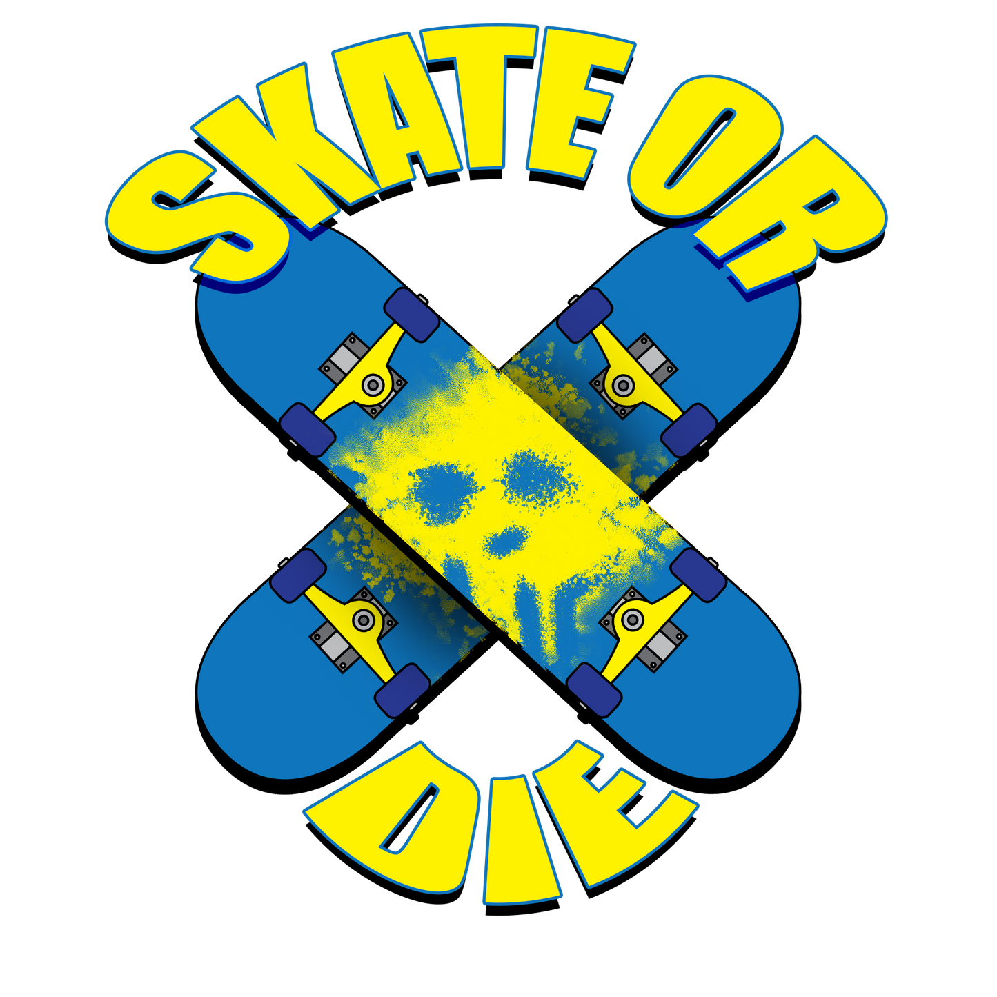 Skate or Die (Pocket T-Shirt)